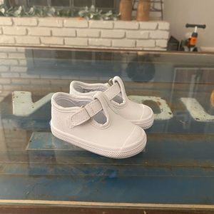 Baby size 1 white keds